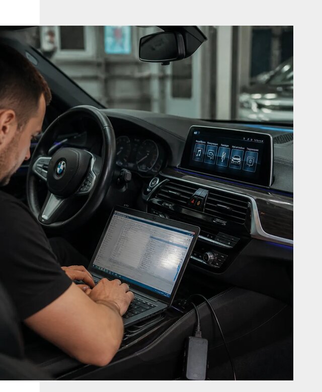Русификация мультимедиа BMW для авто под ключ в Анапе