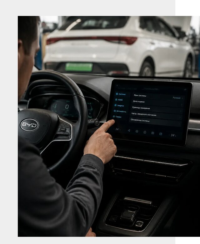 Русификация BYD E2 в Анапе от 15472 р. | ФастМобиль-Нпа под ключ