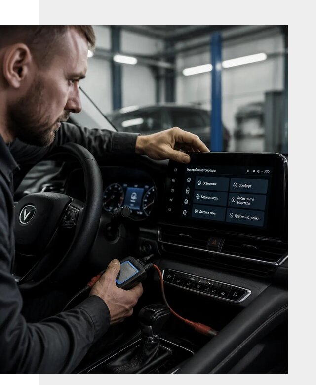 Русификация Changan CS55 и мультимедиа под ключ в Анапе