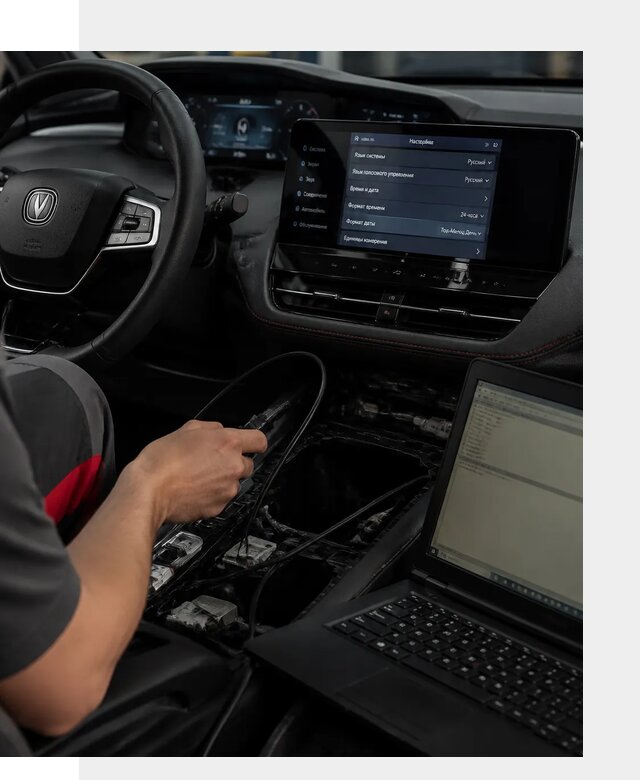 Русификация автомобиля Changan UNI-K под ключ в Анапе