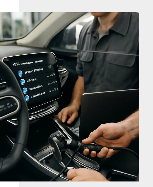 Установка приложений Geely для мультимедиа автомобиля в Анапе