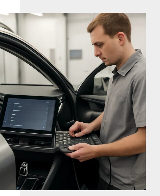 Русификация мультимедиа автомобилей Lynk Co в Анапе