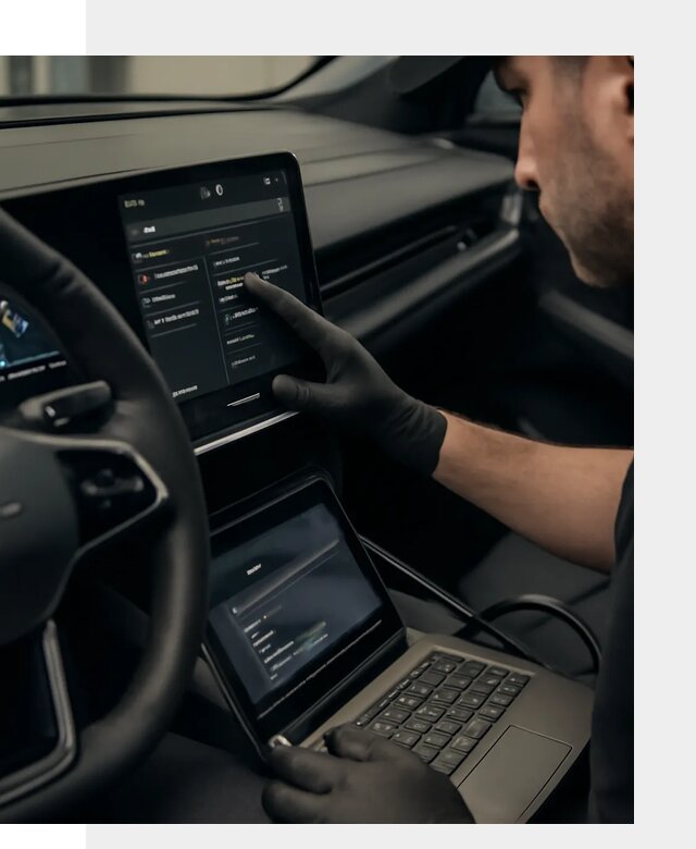 Русификация приборной панели Rising автомобиля в Анапе