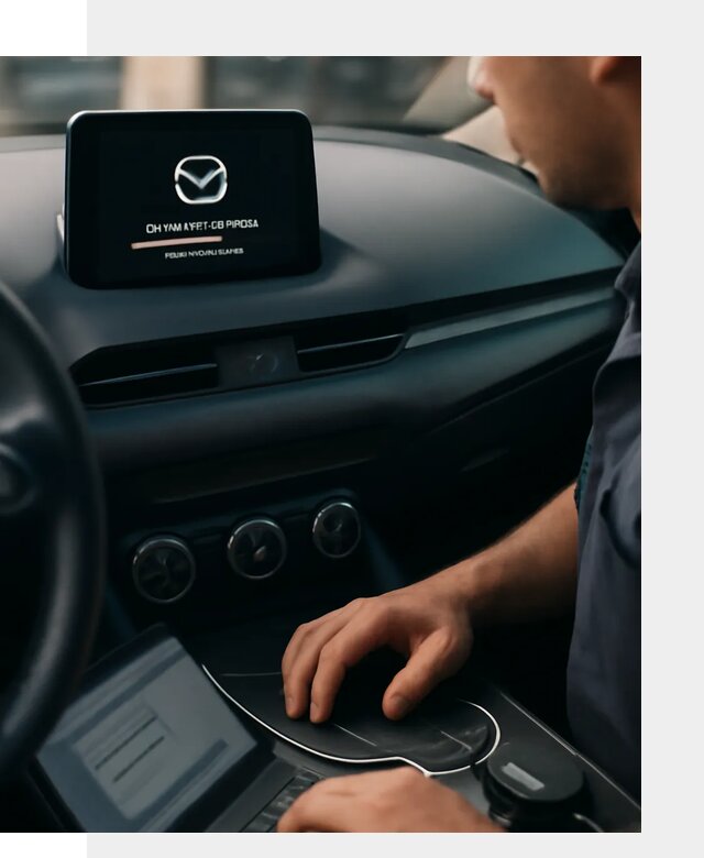 Установка приложений Mazda на мультимедийную систему в Анапе